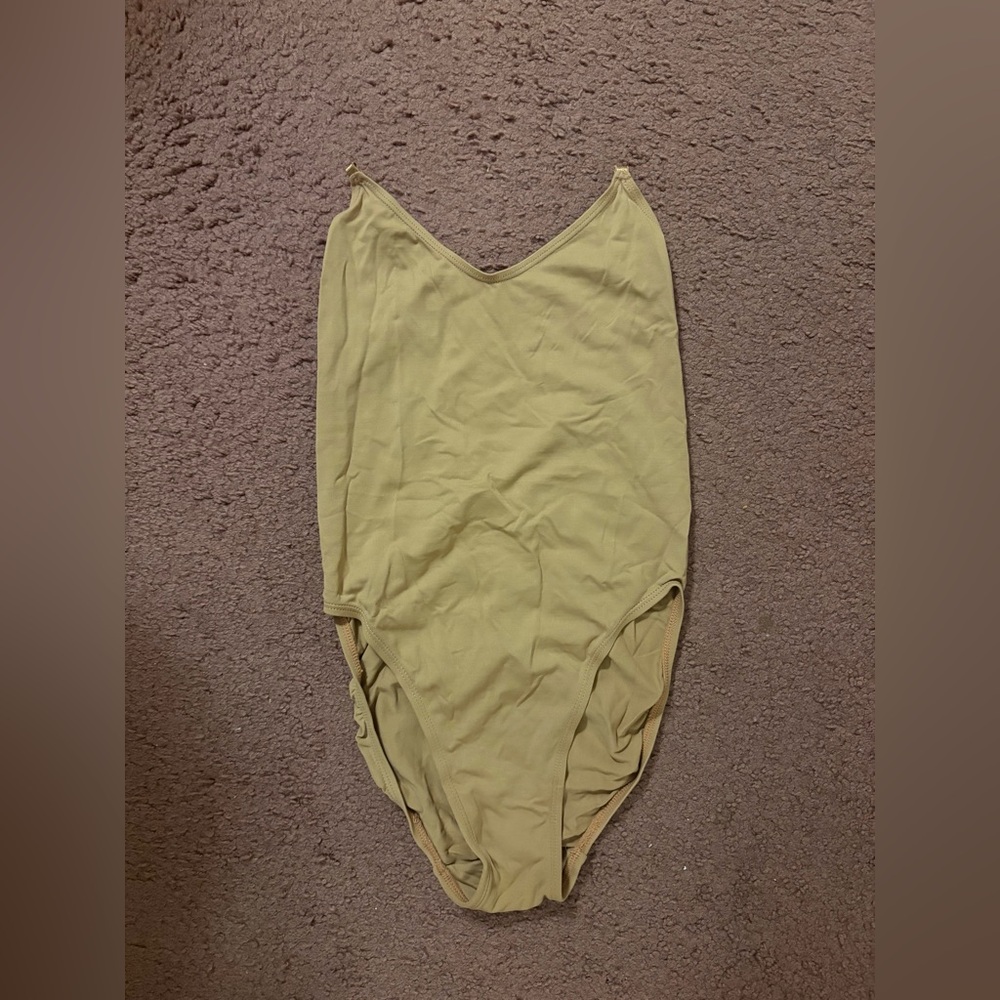 Capezio nude leotard size adult medium